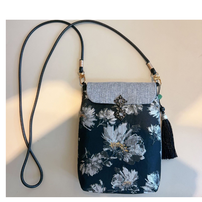 Women Bags Mini - Small Celllphone Bags Chinese National Silk