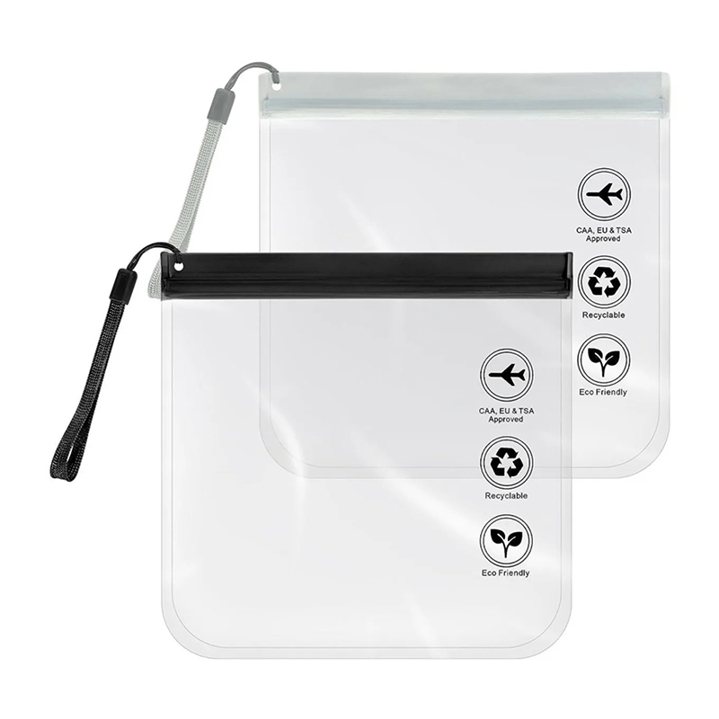 Women Bags For Airport - 【M】1Pc EVA Women Transparent Waterproof Toiletry