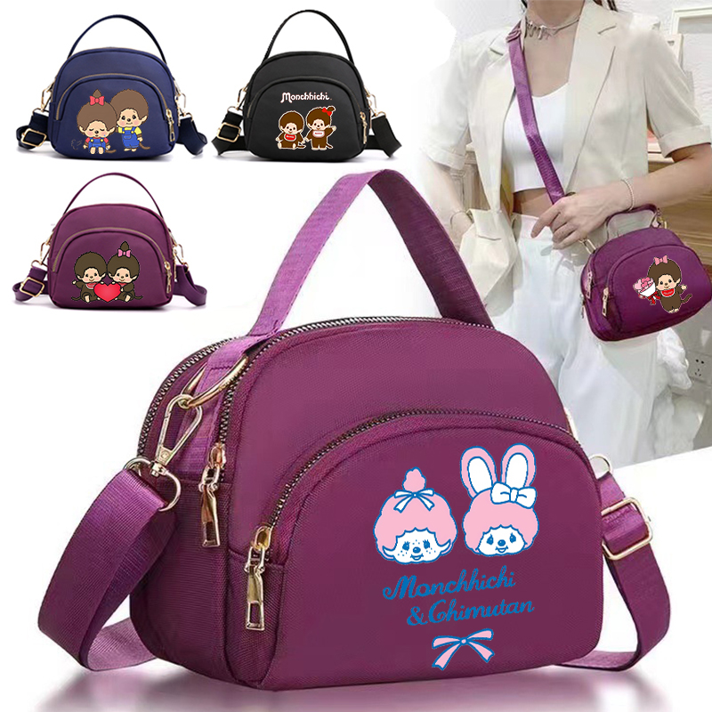 Women Bags Mini - MONCHHICHI Women Crossbody Bags Cartoon Anime