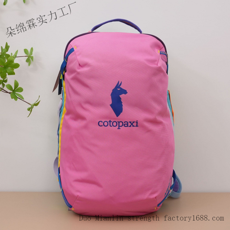 Waterproof Color Block Backpac - огляд і ціна Women Bags Medium Size