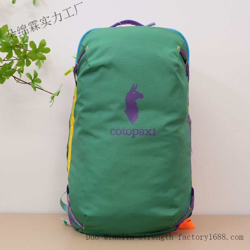 Waterproof Color Block Backpac - огляд і ціна Women Bags Medium Size