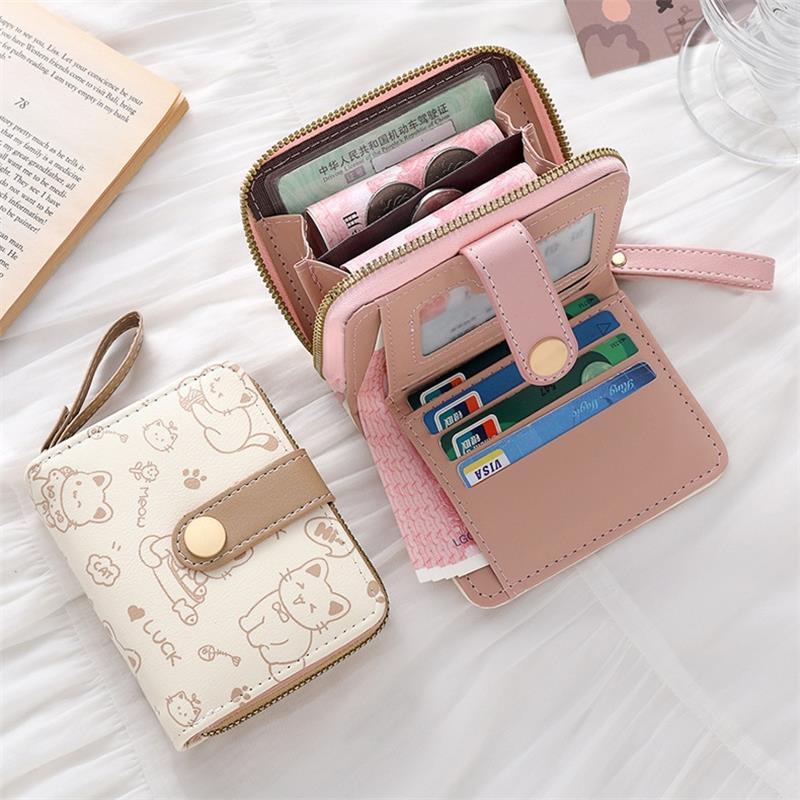 Cute Cat PU Leather Coin Purse - огляд і ціна Women Bags Flipkart