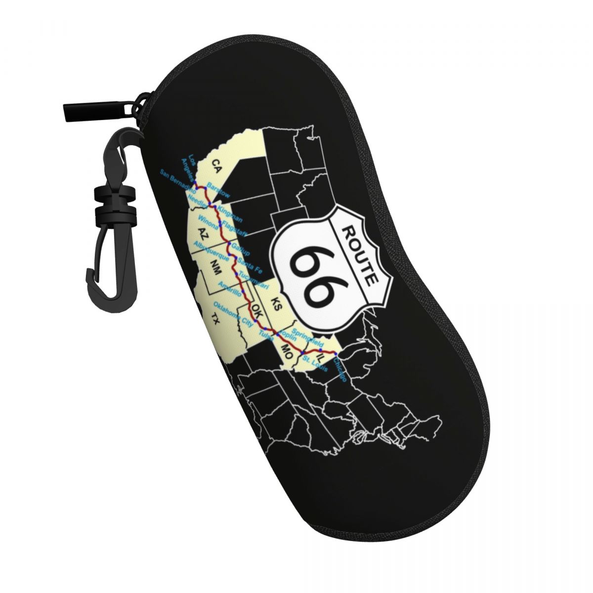 Custom Route 66 Map Shell Eyeg - огляд і ціна Women Bags Usa