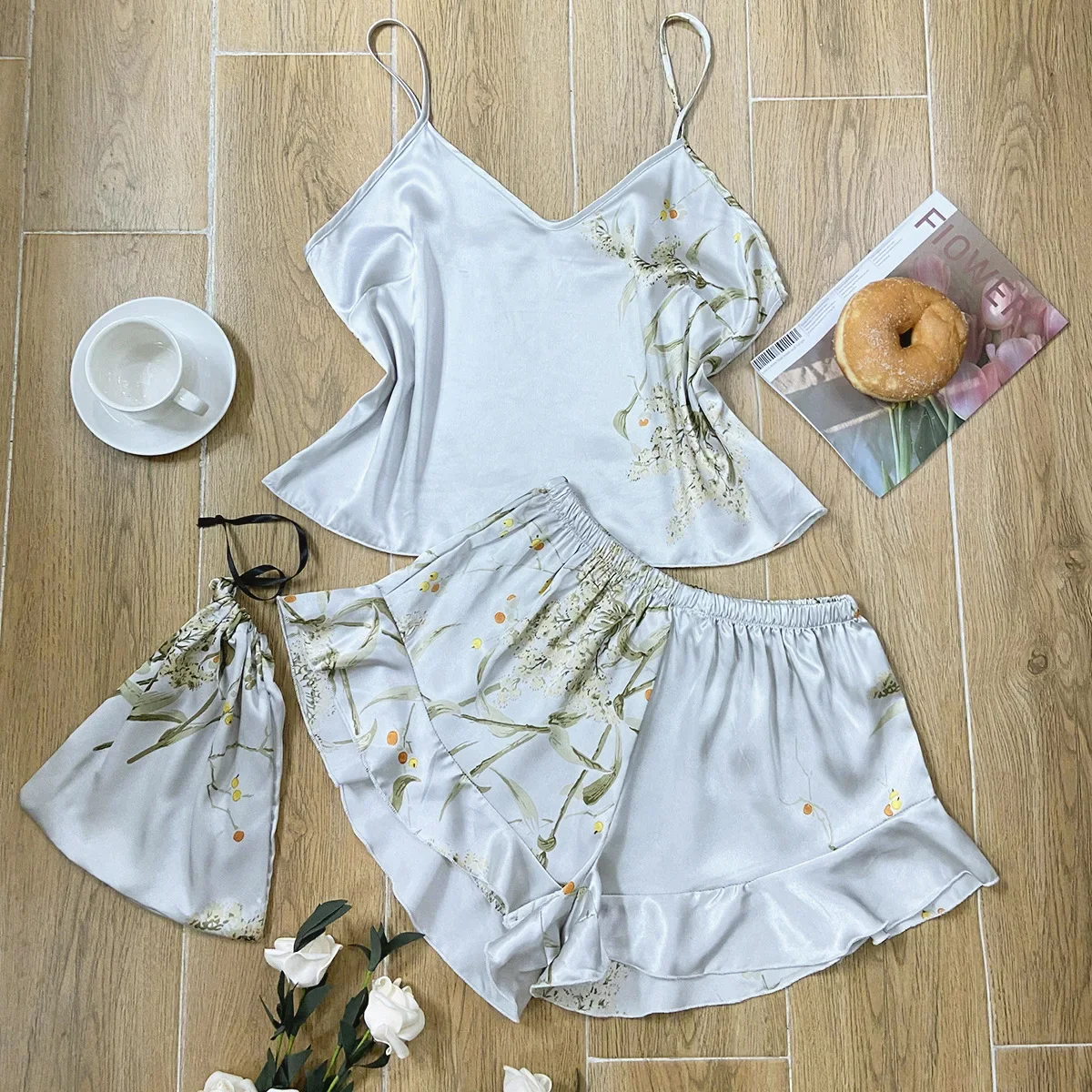 3 Pcs Summer Women Dress Silk  - огляд і ціна Women Bags Louis Vuitton