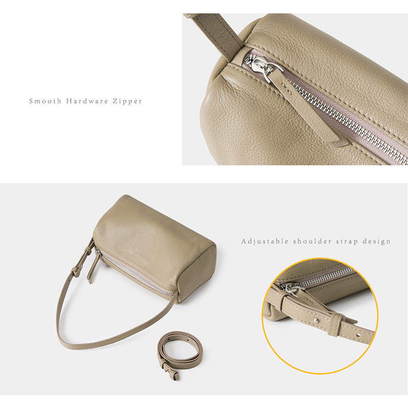 Women's Genuine Cowhide Mini C - огляд і ціна Women Bags Zip