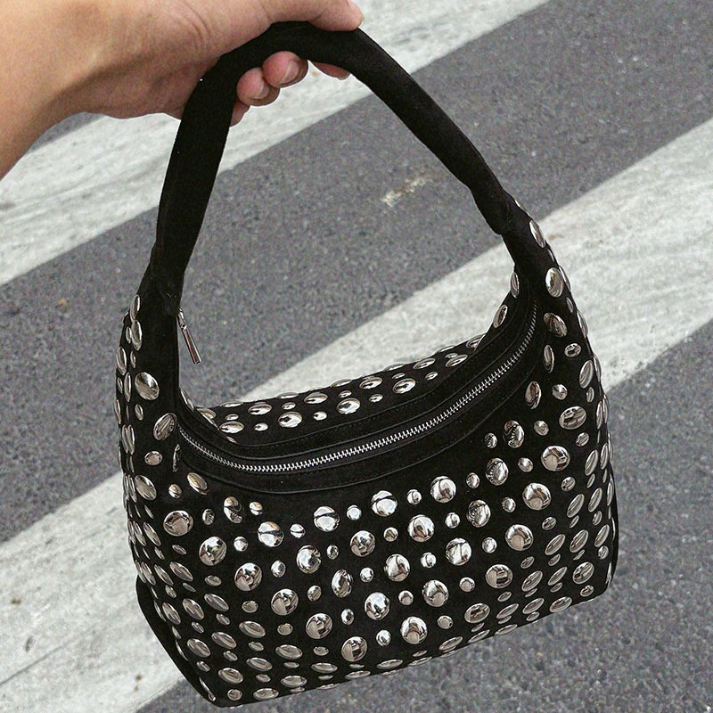 New high-end Leather Rivet Buc - огляд і ціна Women Bags High End Brands