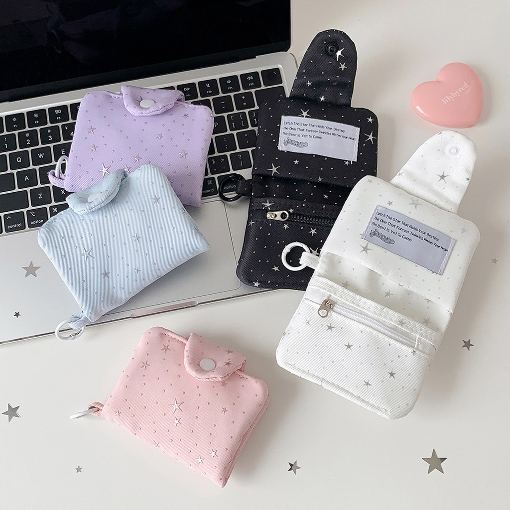 Sequins Star Print Coin Purse  - огляд і ціна Women Bags Flipkart