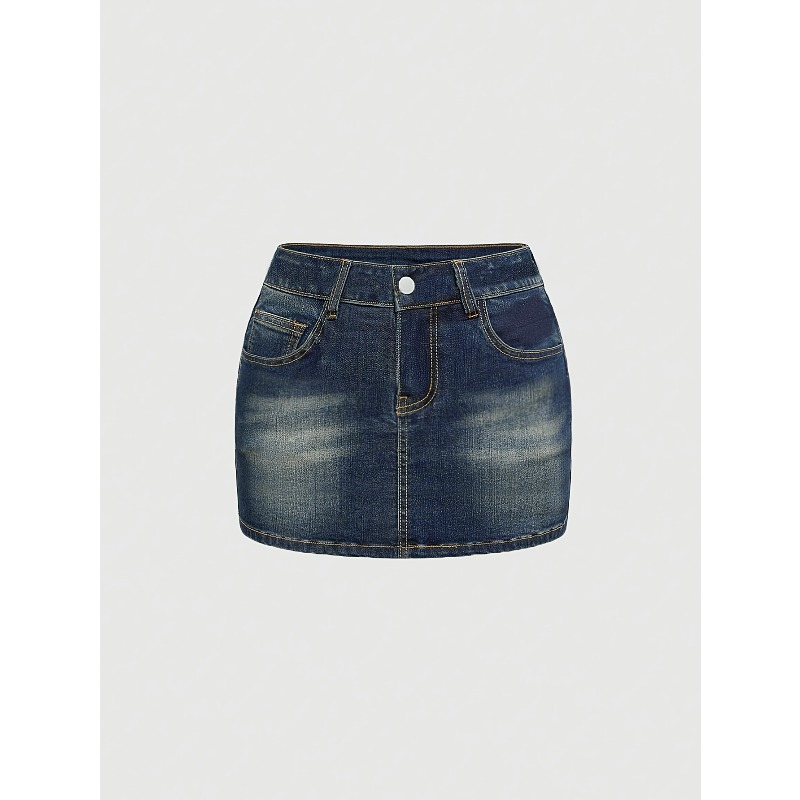 Summer Denim Retro Short Skirt - огляд і ціна Women Bags Mini