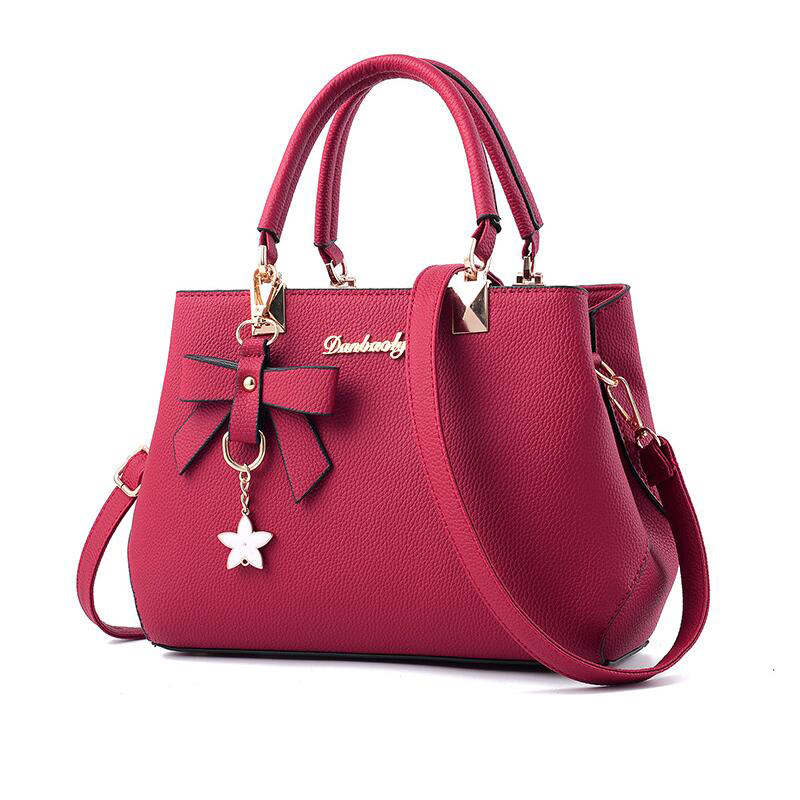 Women's PU Leather Handbag wit - огляд і ціна Women Bags Outlet