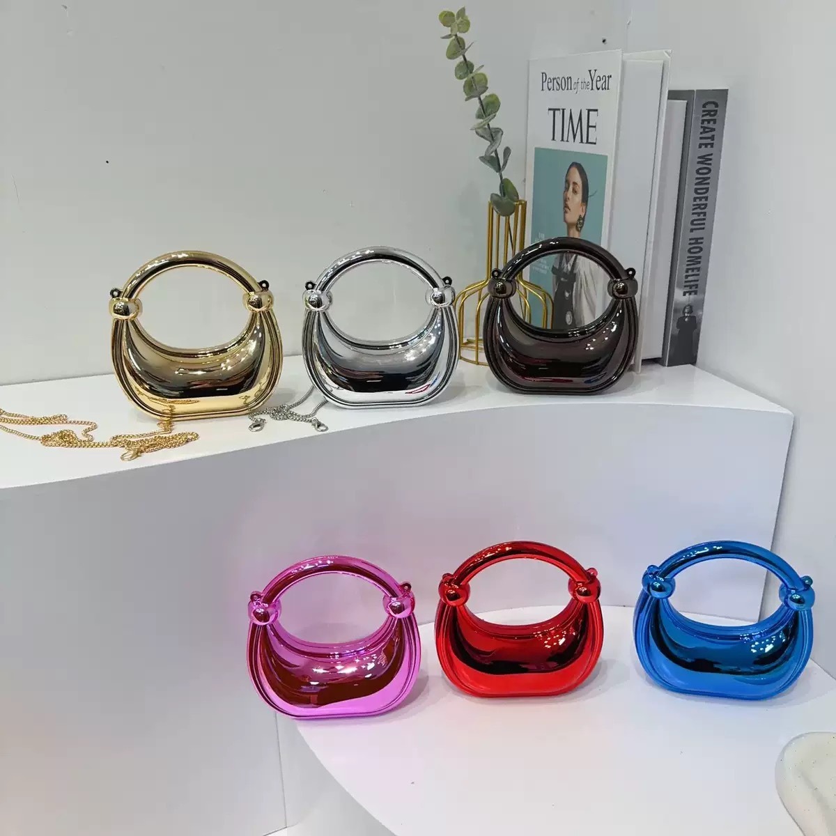 Mini Golden Evening Bag Purses - огляд і ціна Women Bags Mini
