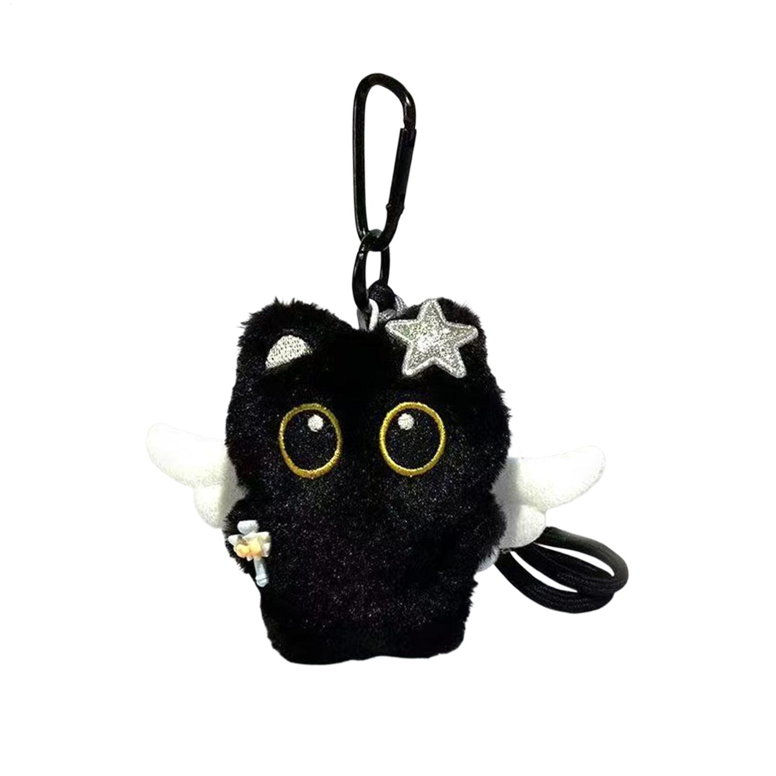 Black Cat Plush Shape Bag Char - огляд і ціна Women Bags Louis Vuitton