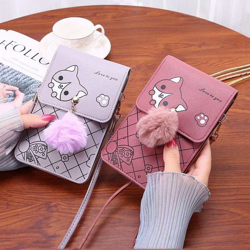 Cute Cartoon Pattern Touch-Scr - огляд і ціна Women Bags Mini