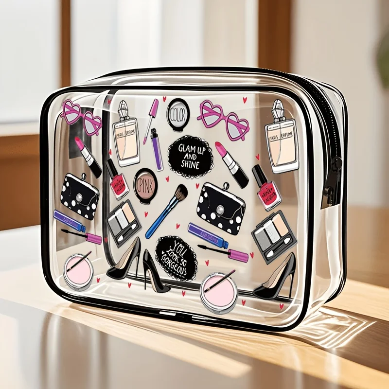 1pc Clear Makeup Bag Transpare - огляд і ціна Women Bags For Airport