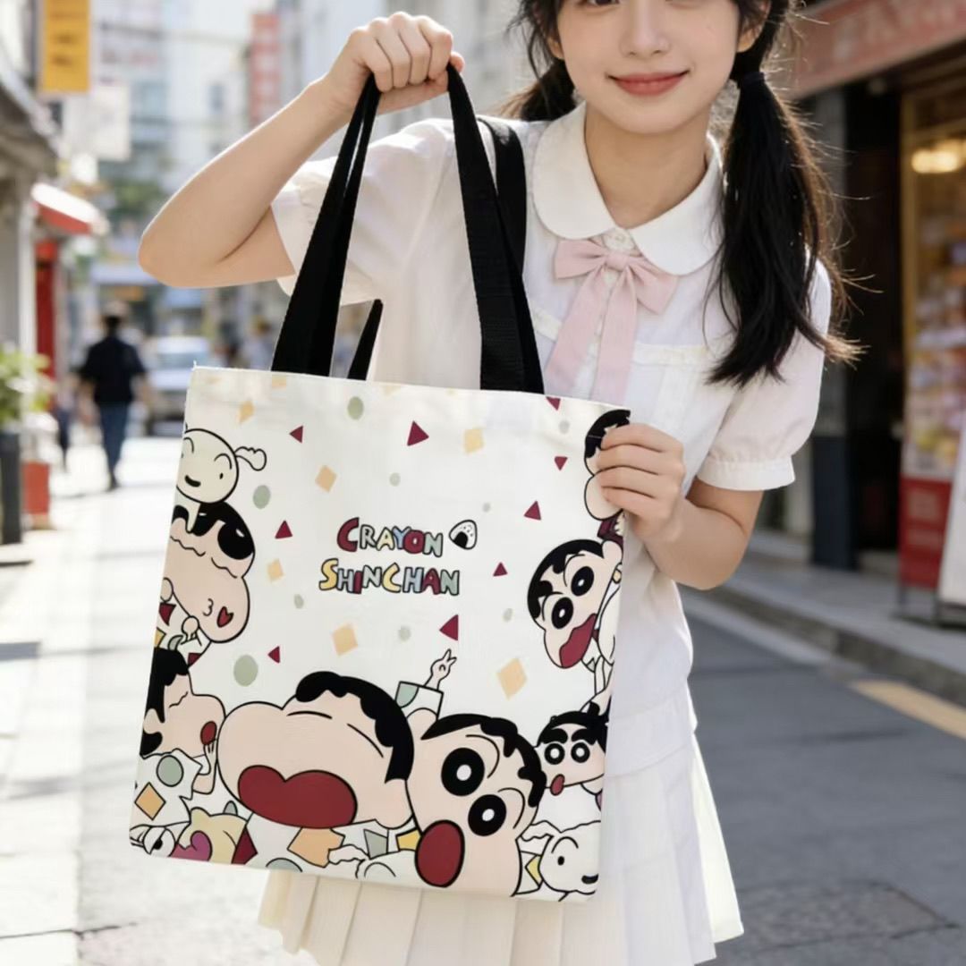 2026 New Crayon Shin-chan Canv - огляд і ціна Women Bags Medium Size