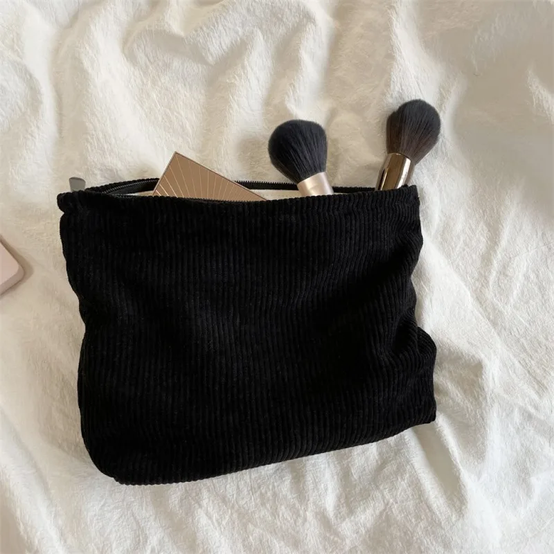 Corduroy Travel Cosmetic Bag P - огляд і ціна Women Bags Medium Size
