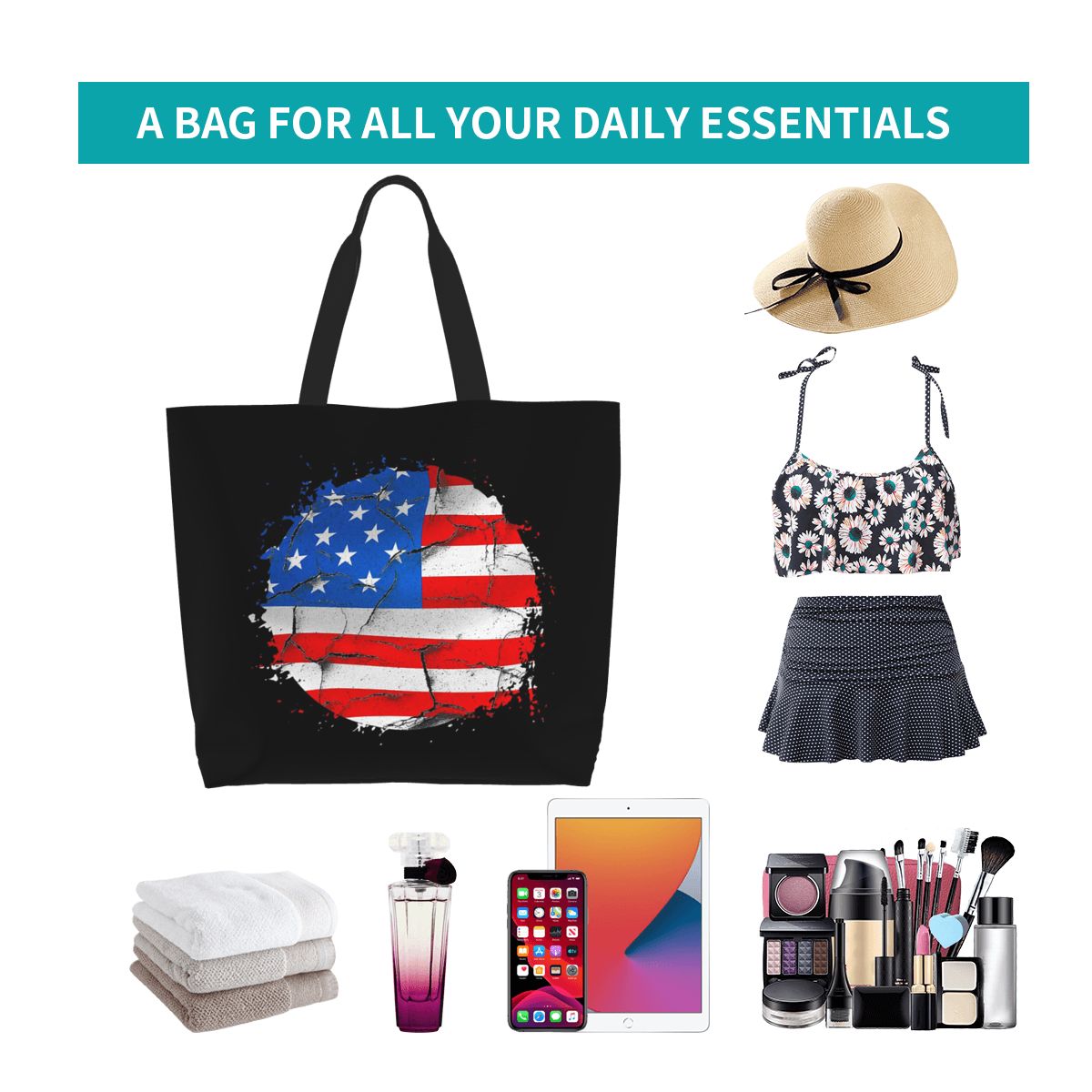 USA America American Flag Shop - огляд і ціна Women Bags Usa