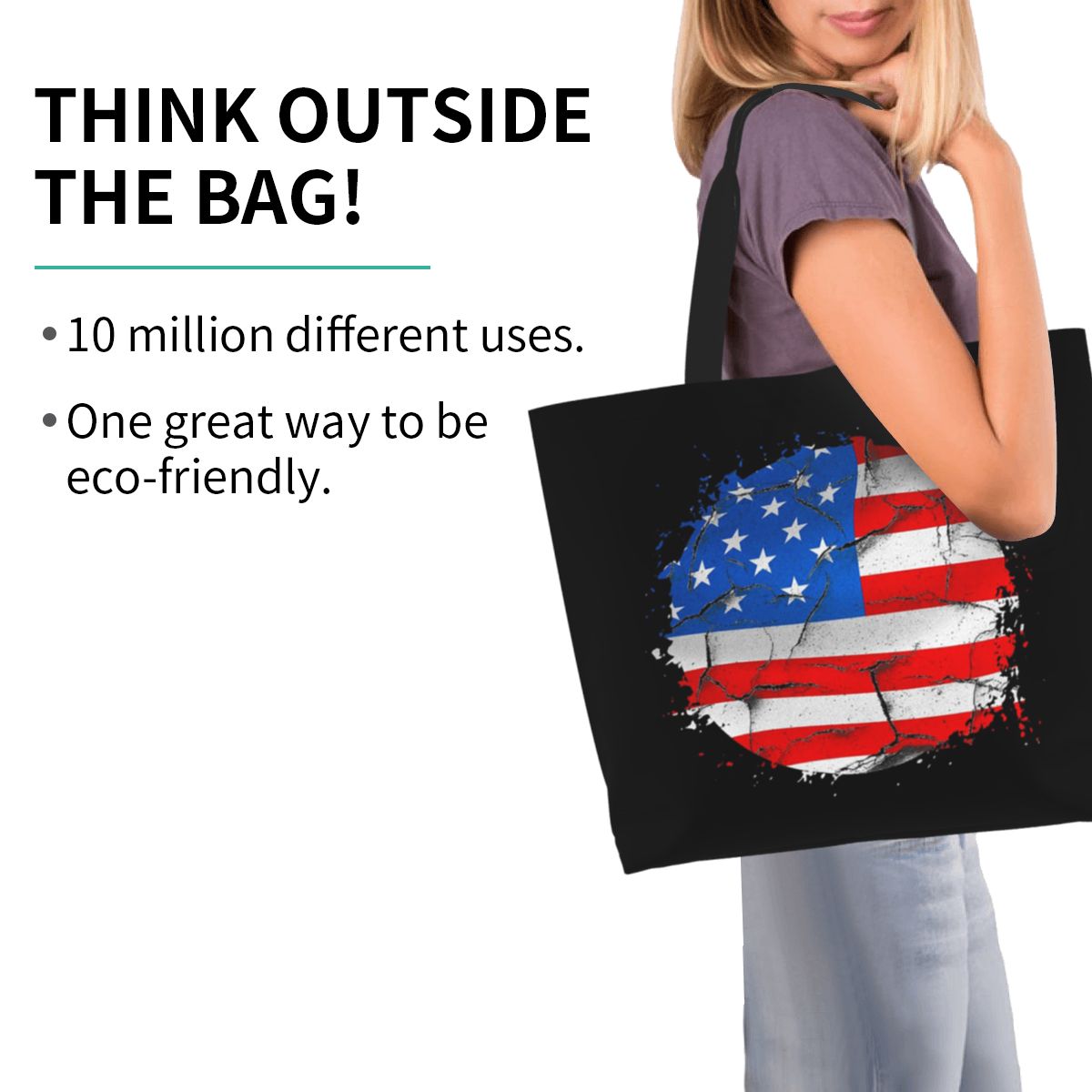 USA America American Flag Shop - огляд і ціна Women Bags Usa