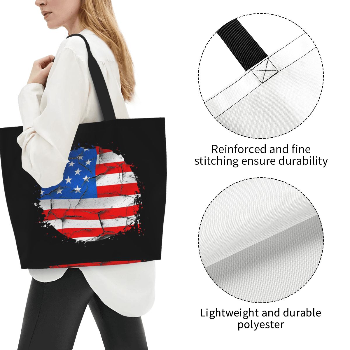 USA America American Flag Shop - огляд і ціна Women Bags Usa