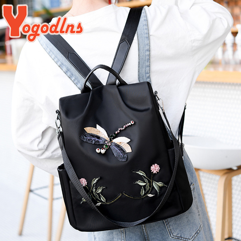 Yogodlns Fashion Embroidery Ba - огляд і ціна Women Bags Medium Size